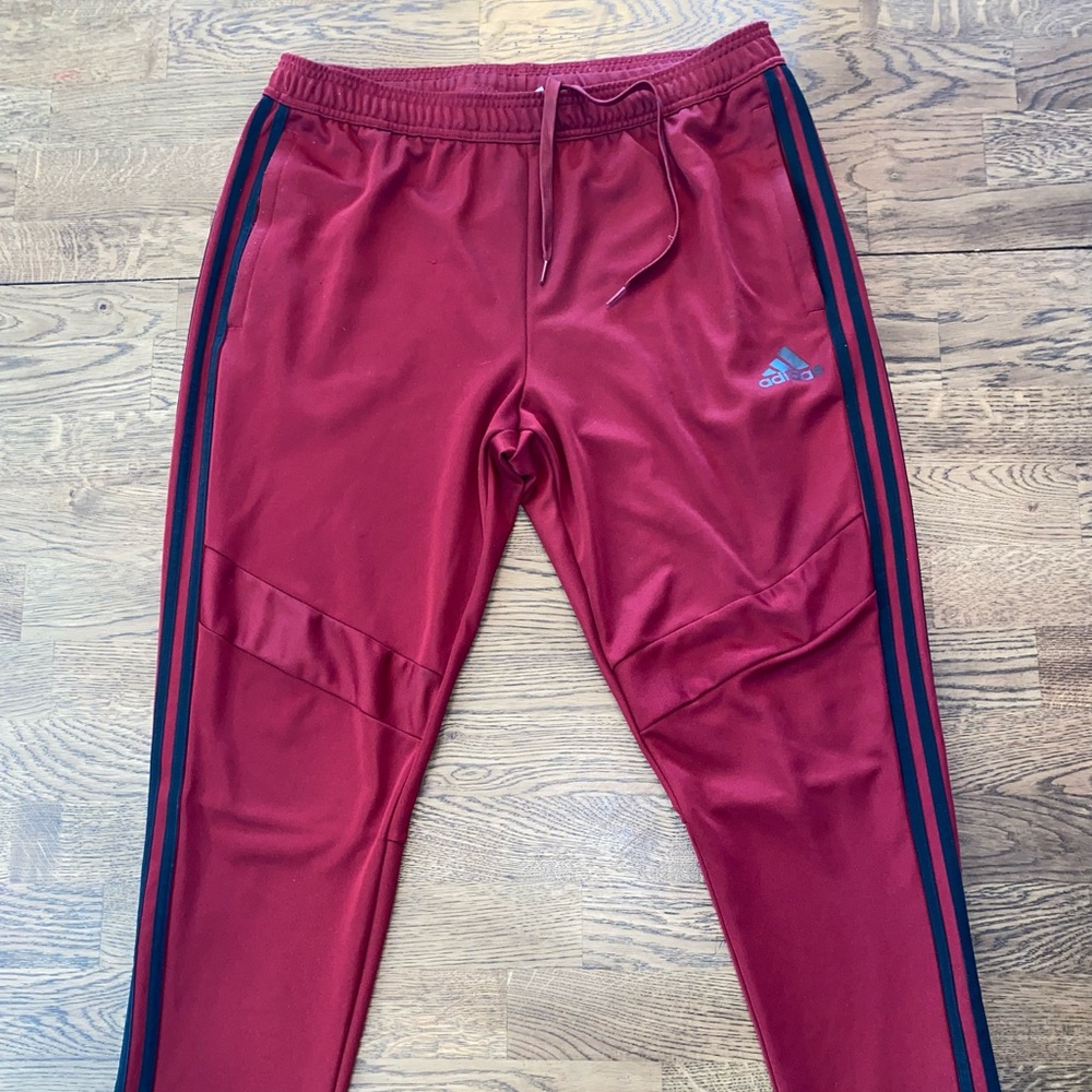 adidas originals Firebird pants, red and blue TreFoil